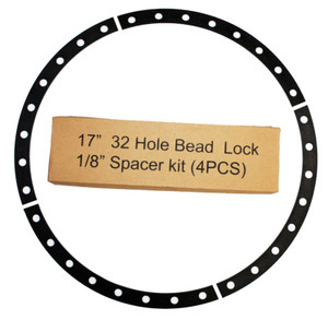 Raceline 17in 32 Hole 1/8in Bead Lock Spacer Kit (4pcs) - RBL17-SPACER User 1
