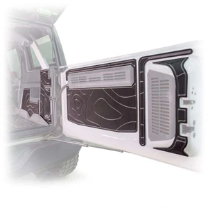 Turn Offroad 2021+ Ford Bronco Cargo Area Foam Protector Kit Black - IA5-M4B Photo - Primary