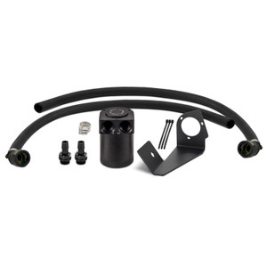 Mishimoto 2025+ RAM 1500 3.0L Hurricane Baffled Oil Catch Can Kit - Black - MMBCC-RAM-25 Photo - Primary