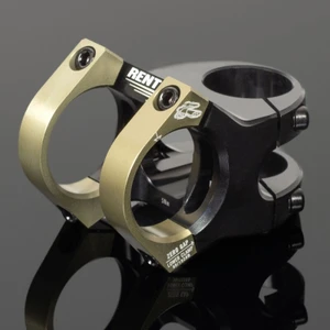 Renthal V2 Apex Stem 35 x 50 mm. -  Black/AluGold - STM128-02-005-01 Photo - Primary