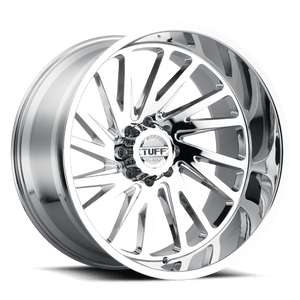 Tuff T2A 8x165.1 22x12 -45 CHROME