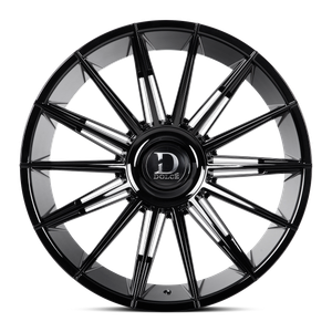 DOLCE LUXURY MIRELLI 5x112 24x10 +35 Glossy Black