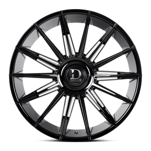 DOLCE LUXURY MIRELLI 5x115 24x10 +15 Glossy Black