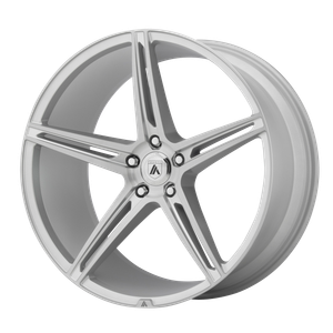Asanti Black 022 5x130 22x10.5 +35 BRUSHED SILVER