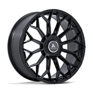 Asanti Black 51 5x112/5x120 22x10.5 +38 GLOSS BLACK