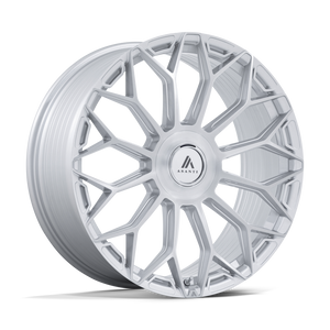 Asanti Black 51 5x112/5x114.3 20x9 +35 GLOSS SILVER W/ BRUSHED FACE