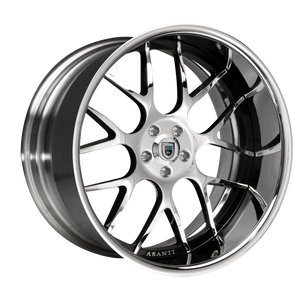 Asanti Forged 174 5x112 22x10 +30 GLOSS BLACK