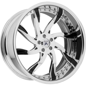 Asanti Forged 841 5x120.65 24x10 -6 BRUSHED