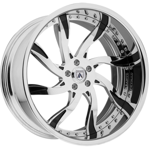 Asanti Forged 841 5x120.65 24x9 +5 BRUSHED
