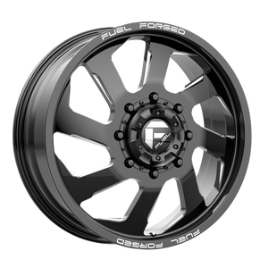 Fuel 1PC 039 8x200 22x8.25 +105 GLOSS BLACK MILLED