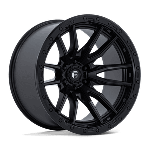 Fuel 1PC 115 5x127 20x10 -25 GLOSS BLACK MILL-MACH