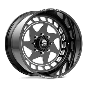 Fuel 1PC 117 5x139.7 22x11 0 GLOSS BLACK MILL-MACH