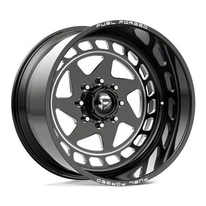 Fuel 1PC 117 6x139.7 22x11 0 GLOSS BLACK MILL-MACH