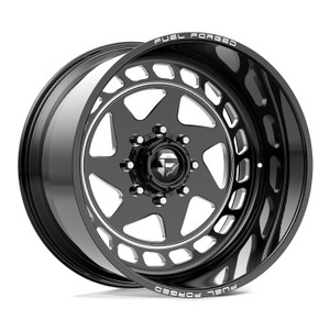 Fuel 1PC 117 8x165.1 22x12 -40 GLOSS BLACK MILL-MACH