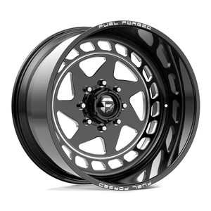 Fuel 1PC 117 6x120 22x12 -40 GLOSS BLACK MILL-MACH