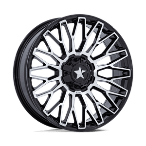 MSA Offroad Wheels 050 5x114.3 15x7 +10 GLOSS BLACK