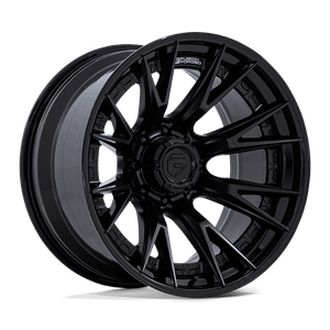 Fuel 1PC 402 8x170 22x12 -44 MATTE BLACK W/ GLOSS BLACK LIP