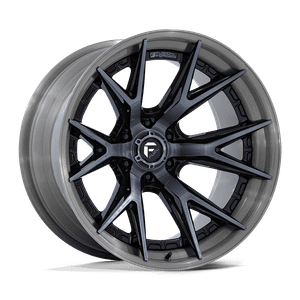 Fuel 1PC 402 6x135 20x9 +20 GLOSS BLACK BRUSHED DARK TINT