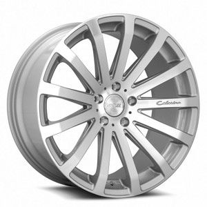 MRR HR9 5x112 18x9.5 +25 Silver Machined Face