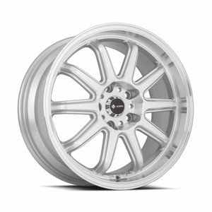 Vors SP2 5x110 18x9.5 +35 Silver Machined Face