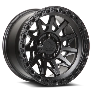 LOCK OFFROAD LUNATIC 8x170 20x9 +1 Matte Black W Matte Black Ring
