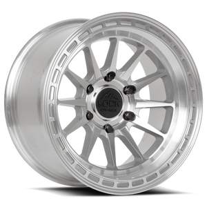 LOCK OFFROAD BAJA 5x127 17x9 0 Machine With Clear Coat