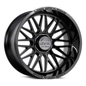 LOCK OFFROAD INVADER FORGED BEADLOCK 6x135 17x9 0 Matte Black Forged