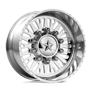 American Force 6N12 BRAWN SSBR 8x165.1 24x11 0 Polished