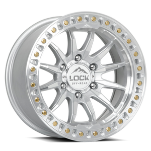 LOCK OFFROAD TRAIL 6x135 20x9 +20 Machine With Clear Coat