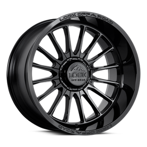 LOCK EXTREME STRIKER 5x127 20x10 +18 Gloss Black