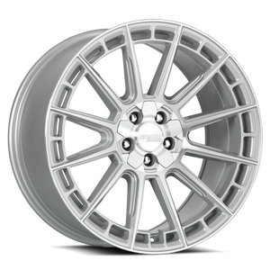 KATANA RACING KR11 5x112 18x8 +40 Glossy Silver Machine Face