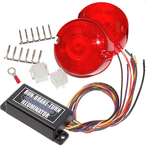 Badlands 86-90 Sportster Plug N Play Illuminator - ILL-02-RL-B Photo - Primary