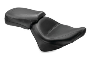 Mustang Motorcycle Mustang 03-17 Victory Vegas, Kingpin, 05-07 8-Ball Standard Touring 2PC Seat - Black - 76511