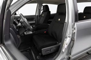 Covercraft 24-25 Jeep Wrangler Buckets Carhartt Super Dux Precision Fit Custom Front Row Seat Cover - GTJ4551ABCOBK Photo - Primary