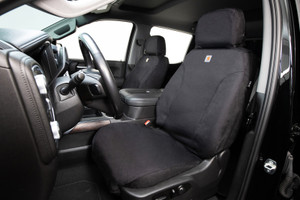 Covercraft 26 Jeep Wrangler Fr Buckets El Carhartt Super Dux SeatSaver Custom Front Row Seat Cover - SSC2654COBK Photo - Primary