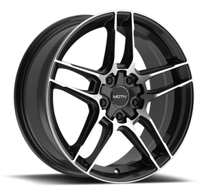 Motiv 434B Matic 5X4.50 17x7.5 40 Gloss Black