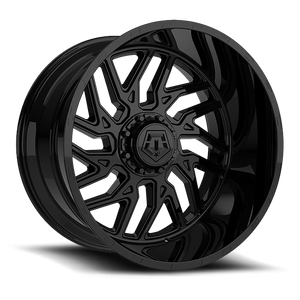 TIS 544B 8X180 20x9 00 Gloss Black