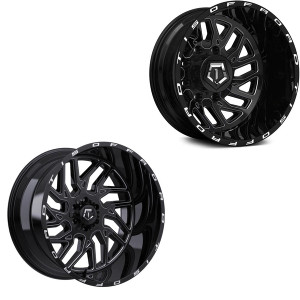 TIS 544BM 6X135 22x10 10 Black & Milled