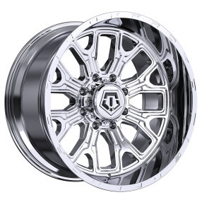 TIS 560C 8X6.50 20x10 -25 Chrome Plated