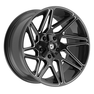 Gear Off Road 777BM 8X170 20x10 -19 Gloss Black Milled