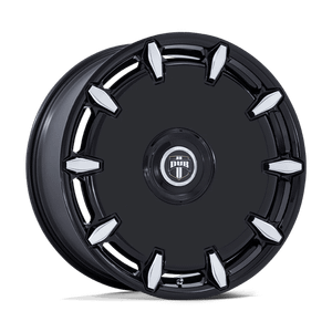 DUB 1PC CHEEF BLANK 24x9 +15 Gloss Black Milled