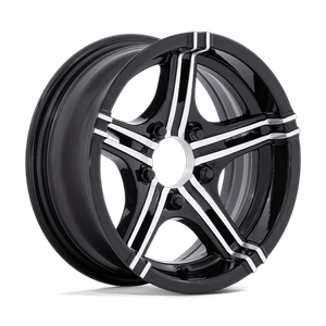 Helo HE1827 5x114.3 14x6 -6 Gloss Black Machined