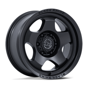 Black Rhino Hard Alloys SOL 6x139.7 17x8.5 +0 Matte Black