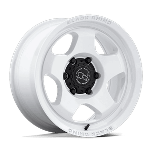 Black Rhino Hard Alloys SOL 5x114.3 17x8 +30 Gloss White