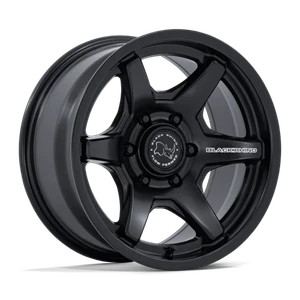 Black Rhino Hard Alloys KUMA 6x135 17x8.5 +25 Matte Black