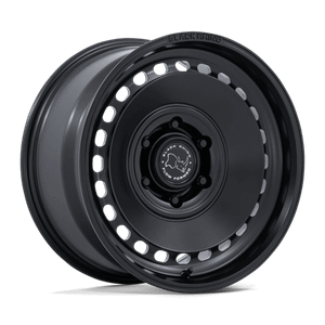 Black Rhino Hard Alloys BASIN 5x127 17x8.5 +25 Matte Black