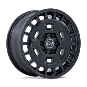 Black Rhino Hard Alloys ROVER 6x139.7 18x8 +32 Matte Black W/ Gloss Black Lip