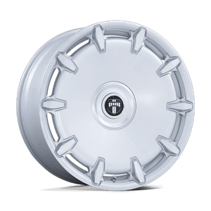 DUB 1PC CHEEF BLANK 24x10 +18 Silver Machined