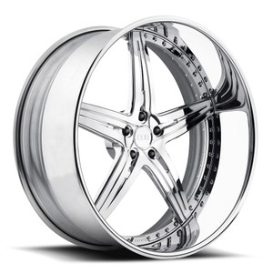 DUB 1PC TANGO 5x127 26x10 +5 Chrome