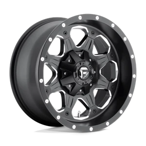 Fuel 1PC BOOST 5x127 / 5x139.7 17x9 +14 Matte Black Milled